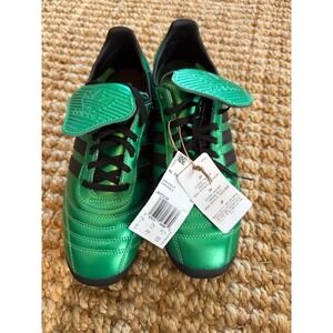 Adidas Samba Classic Soccer Cleats Green Metallic FG US 9 Women‎